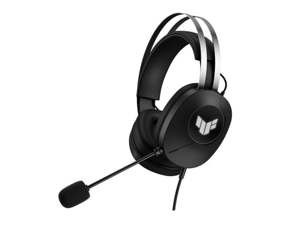 ASUS TUF Gaming H1 Gen II - Hodesett - full størrelse - kablet - USB-A - svart