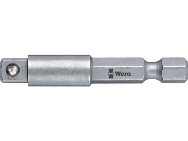 Wera 05311517001, Skaft til håndverktøy, Metall, Rustfritt stål, 16 g, 50 mm, 8 mm