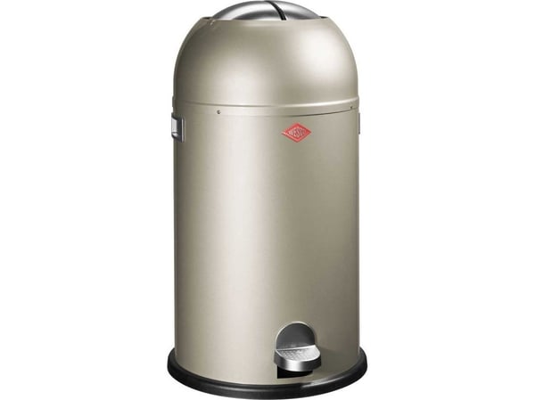 Wesco søppelbøtte Kickmaster 33 l, sølv
