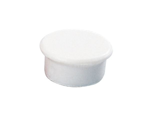 Dahle magnet rund 13 mm vit (förpackning 10 st.)