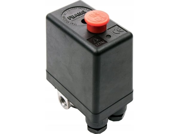 Bilkompressor Geko fireveis trykkbryter til kompressor 100 L (G80303) nr. 8