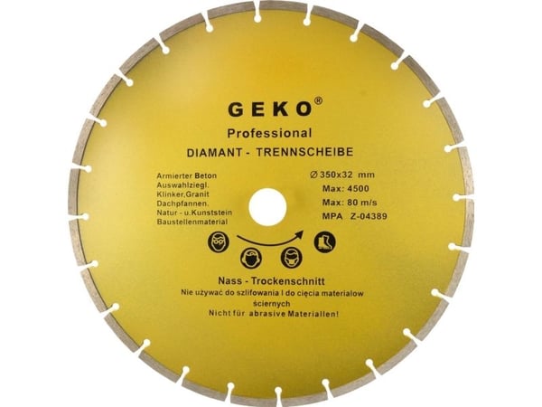 Geko Shield diam 350x8x32mm segment.GEKO PROFI(10)