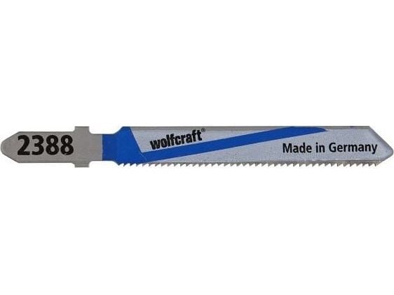 wolfcraft GmbH 2388000, Stikksagblad, Ikke-jernholdig metall, Rustfritt stål, Rustfri stålplate (tynn), Bimetall, 5 cm, 1,2 mm, 3 mm
