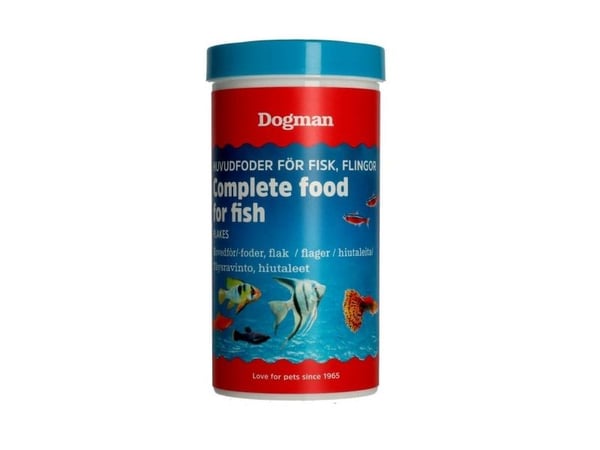 Dogman Huvudfoder För Fisk 1000ml