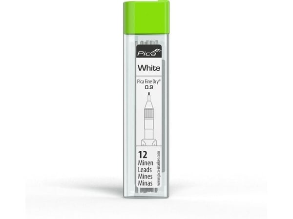Verktygssats Pica-Marker Pica Fine-Dry påfyllningspatroner (vita)