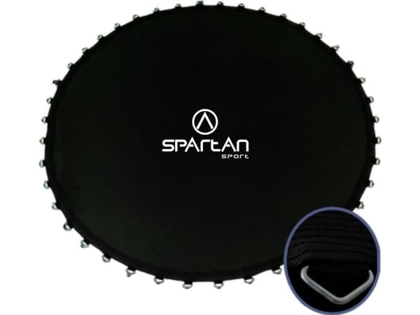 Spartan Trampolinmatta 244 cm Ersättning Stark Solid Hållbar SPARTAN 48 Fjädrar