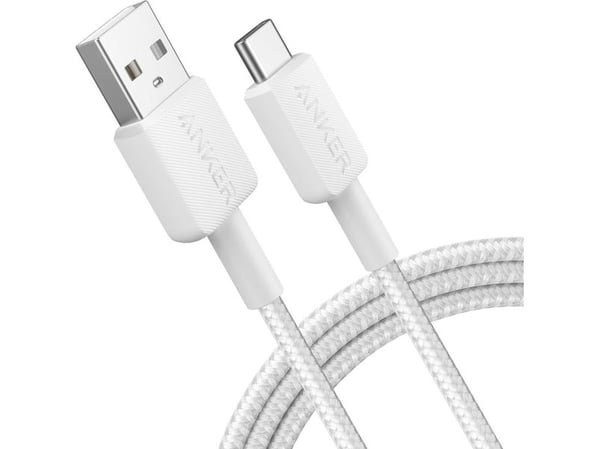 Anker 322 - USB-kabel - USB (hann) til USB-C (hann) - 1.8 m - braided