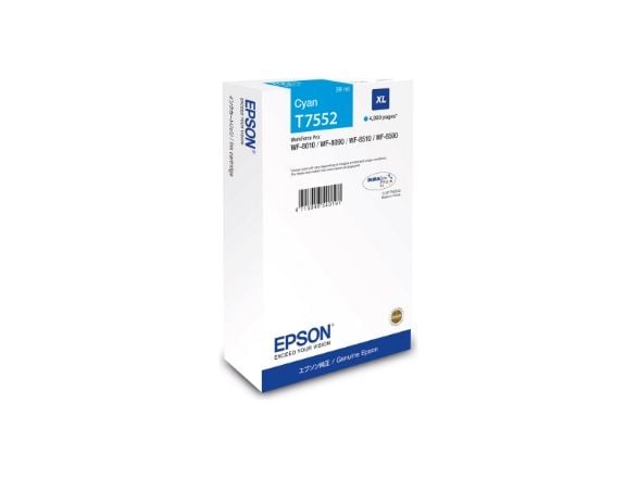 Epson original bläckpatron T7552 blå turkos