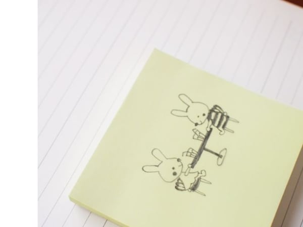 Clearnote Hvid 76x76mm 50 Ark - (12 stk.)