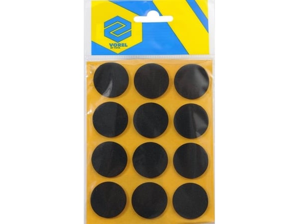 Vorel liukastumisenestotyynyt pyöreät 28mm 12kpl 74820 74820