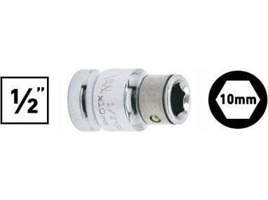 JONNESWAY ADAPTERI 1/2" momenttiavainbitteihin 6kpl. 10mm JONNESWAY ADAPTERI 1/2" momenttiavainbitteihin 6kpl. 10mm