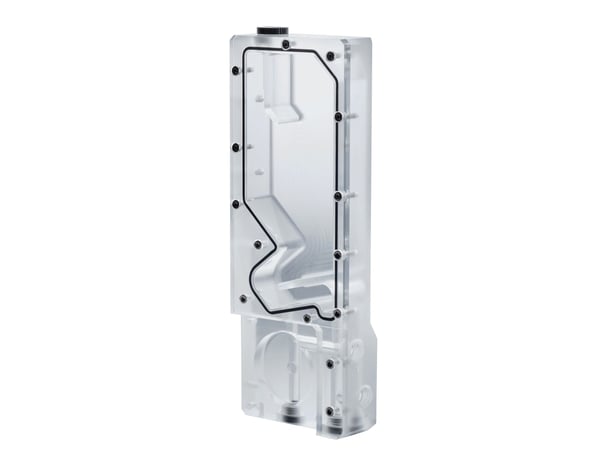 PHANTEKS R220C Reservoir - gjennomsiktig akryl bakplate, DRGB-LE (PH-R220C_02)