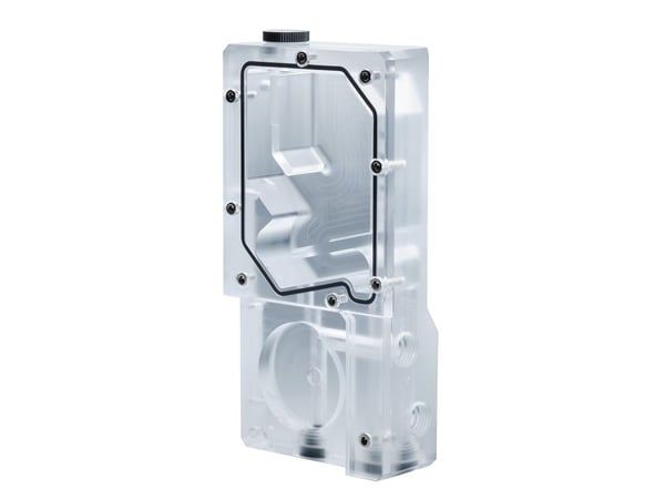 PHANTEKS R160C reservoar - gjennomsiktig akryl bakplate, DRGB-LE (PH-R160C_02)