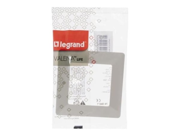 Legrand 754041, Manteli, Termoplastinen, Legrand, Kiiltävä, IP20, Tyhjä lautanen