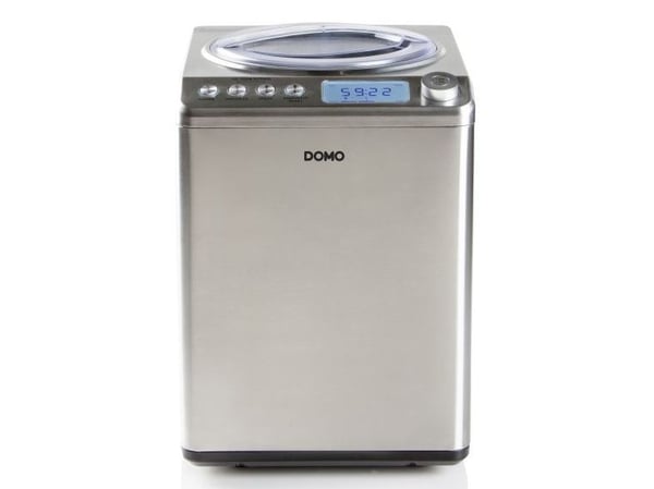 Domo DO9232I, Kompressorijääkone, 2,5 L, 1 kulho, Ruostumaton teräs, 60 min., 1,17 m