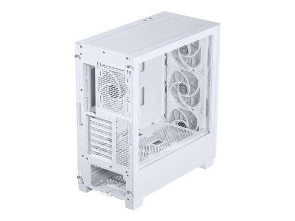 Phanteks XT Pro Ultra, Midi Tower, PC, Hvit, ATX, EATX, Micro ATX, Mini-ITX, Stål, Herdet glass, Spilling