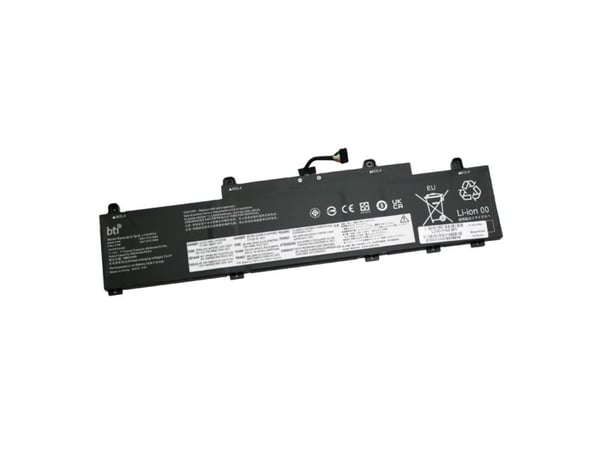 BTI - Batteri til bærbar PC (tilsvarer: Lenovo L21D3PG2) - litiumion - 3-cellers - 4950 mAh - 57 Wh