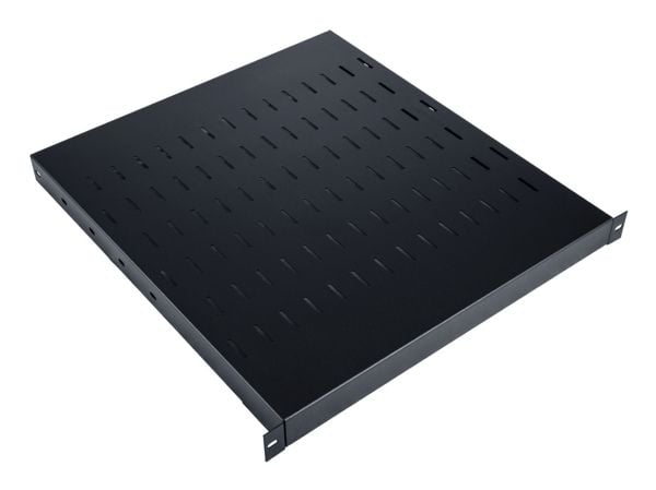 Digitus TN-19-5/9-1U-W-BK, Hylla, Svart, Stål, 100 kg, 1U, 48,3 cm (19")