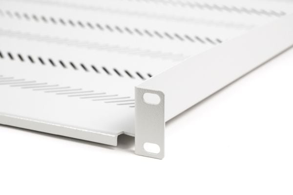 Digitus TN-19-550-1U-GY, Rackshelf ear, Grå, 25 kg, 1U, 48,3 cm (19"), 550 mm
