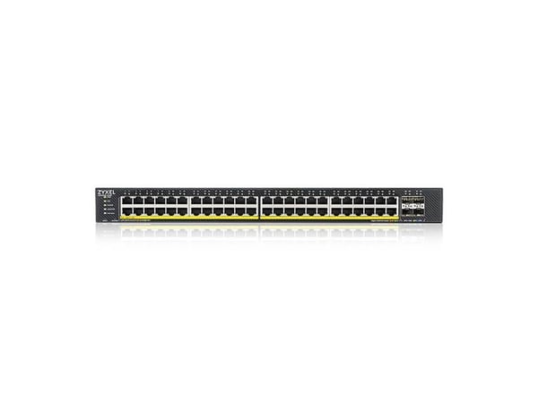 Zyxel XGS1935 Series XGS1935-52HP - Switch - hanterad - L3 Lite - smart - 48 x 10/100/1000 (PoE) + 4 x 10 Gigabit SFP+ (upplänk) - rackmonterbar - ...