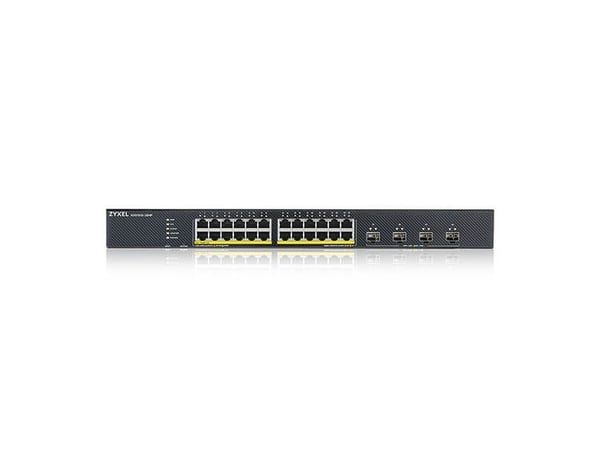 Zyxel XGS1935 Series XGS1935-28HP - Switch - administrert - L3 Lite - smart - 24 x 10/100/1000 (PoE) + 4 x 10 Gigabit SFP+ (opplenke) - rackmonterb...