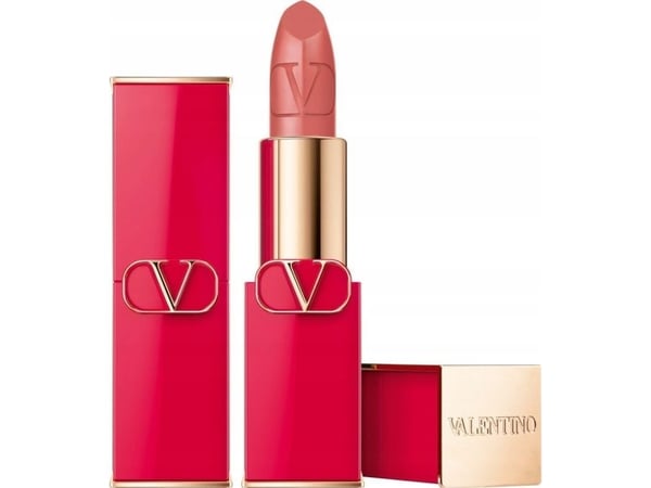 Valentino Rosso, Satin finish, kermainen huulipuna 101A, uudelleentäytettävä, 3,5 g