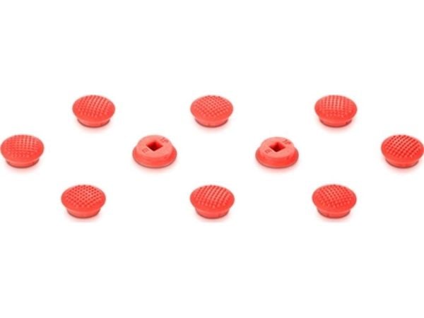 Lenovo - Trackpoint-hette - rød - (CRU) - Tier 1, FRU, OEM (en pakke 10) - for ThinkPad L13 Yoga Gen 3; T14 Gen 3; X1 Carbon Gen 11; X1 Nano Gen 2;...