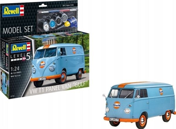 Modellsats VW T1 panel van (Gulf Decoration) 1:24