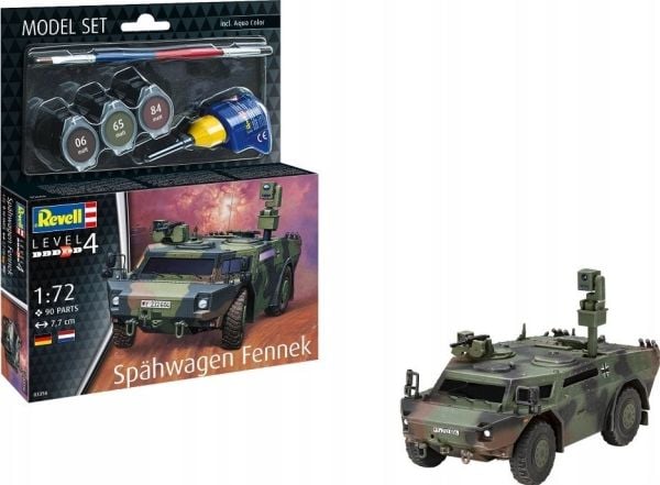 Modellsett Spähwagen Fennek 1:72