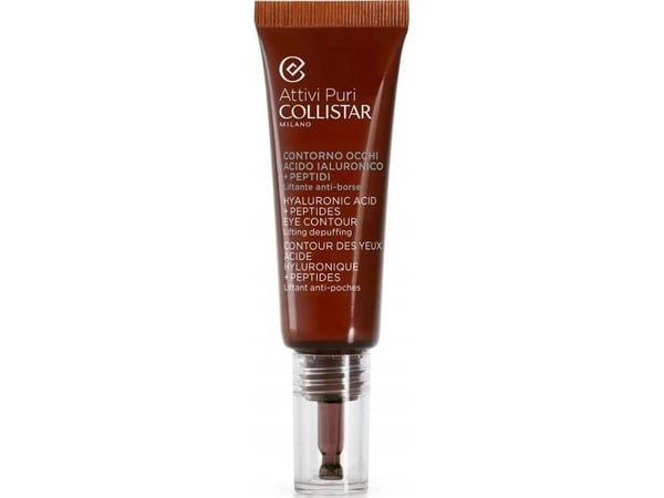 Collistar Attivi Puri Hyaluronic Acid + Peptides Eye Contour Creme med hyaluronsyre og peptider 15 ml