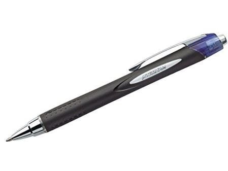 Uni-Ball Jetstream UniBall, Mekanismiton kynä, Musta, Punainen, Hopea, Sininen, 1 mm, Molempikätinen, CE