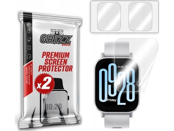 GrizzGlass GrizzGlass CeramicFilm Keramisk film for Xiaomi Redmi Watch 5 Active