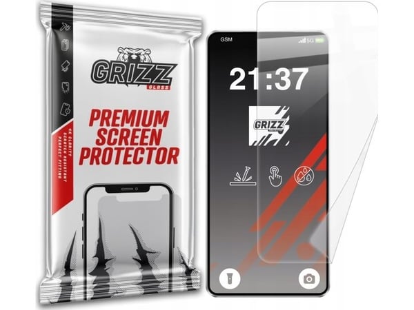 GrizzGlass CeramicFilm beskyttelsesfolie til Vivo iQOO Z9 Turbo Plus