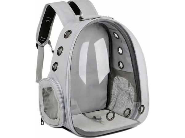 ATL AG885A transportsekk/ryggsekk for katt/hund grå