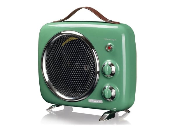 Ariete Vintage 0808 - Varmevifte - bordtopp - 2 kW - grønn Ariete Vintage 0808 - Varmevifte - bordtopp - 2 kW - grønn