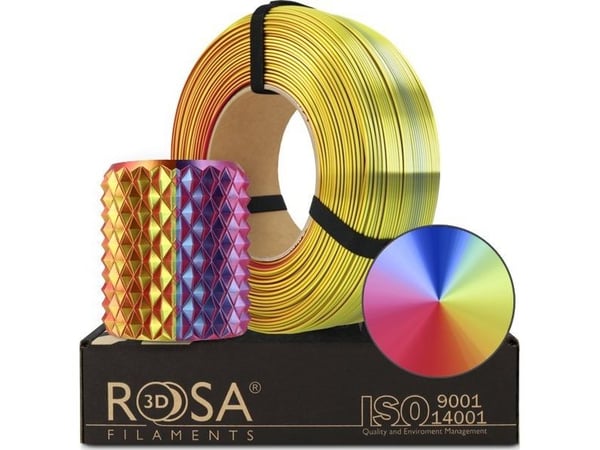 ROSA3D ReFill PLA Magic Silk 1,75 mm Carnival 1 kg ROSA3D ReFill PLA Magic Silk 1,75 mm Carnival 1 kg