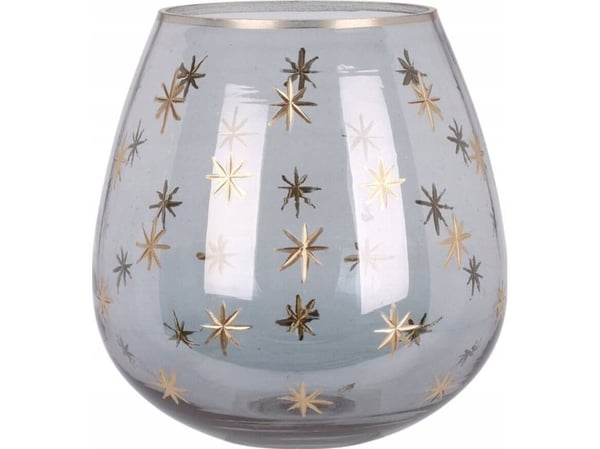 Home Styling Collection Tealight-lysestake i glass, Ø 14 cm