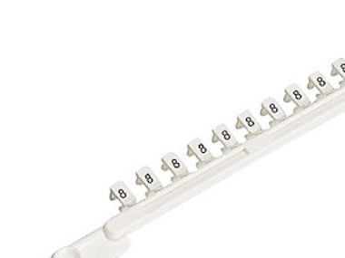 Wieland Electric 04.841.1850.0 vit kopplingslist 25 st