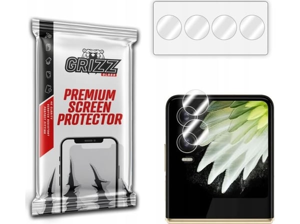 GrizzGlass HybridGlass kameraglass for Tecno Phantom V Flip 2