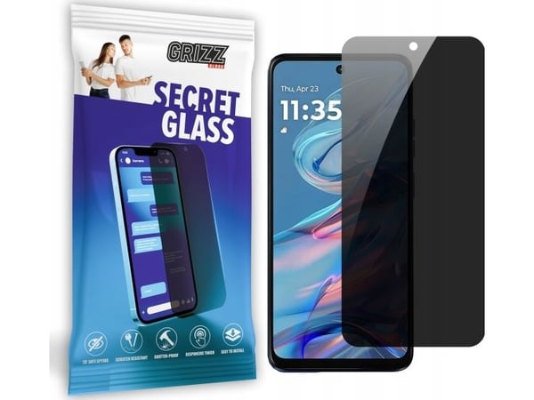 GrizzGlass SecretGlass personvern-skjerm til Motorola Moto G45