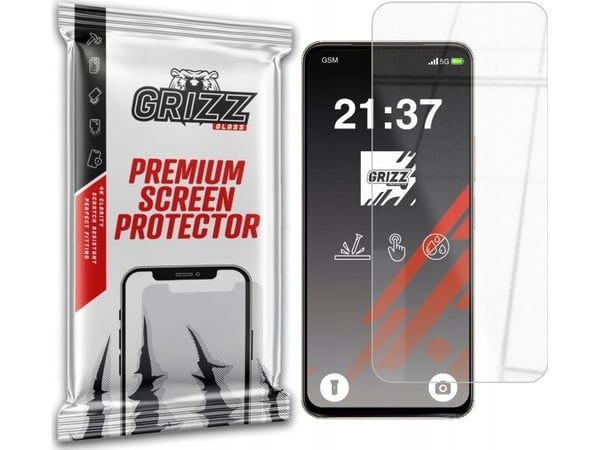 GrizzGlass Szkło hybrydowe GrizzGlass HybridGlass do Vivo Y37 Pro