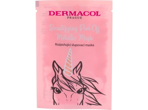 Dermacol Beautifying Peeloff Metallic Mask Brightening Face Mask Dermacol Beautifying Peeloff Metallic Mask Brightening Face Mask