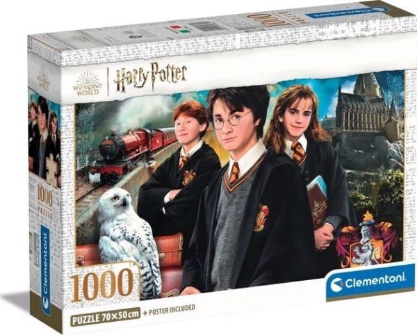 Clementoni Wizarding world Harry Potter, 1000 stykker, Fjernsyn/ filmer, 18 år