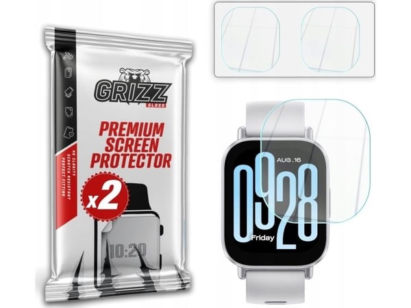 GrizzGlass Szkło hybrydowe GrizzGlass HybridGlass til Xiaomi Redmi Watch 5 Active