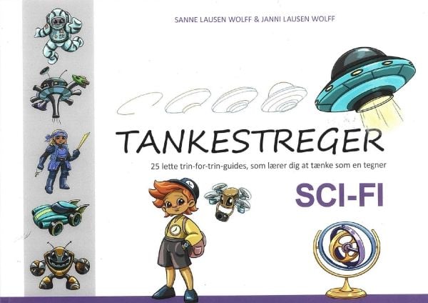 Tankestreker - sci-fi | Sanne Lausen Wolff & Janni Lausen Wolff | Språk: Dansk