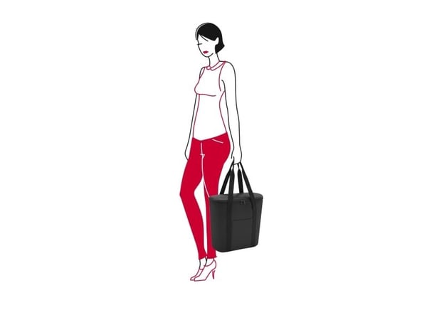 Reisenthel Thermoshopper, 15 l, Sort, Polyester, 380 mm, 160 mm, 350 mm