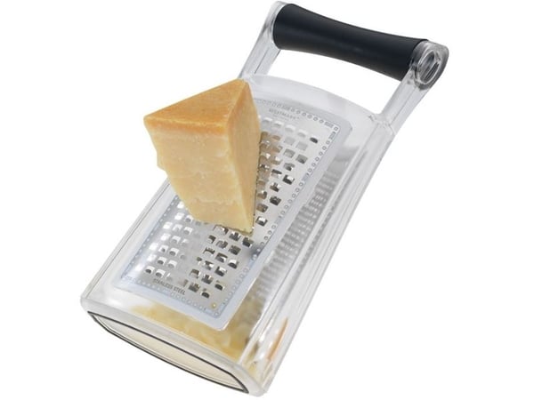 Westmark Trio - Bokse rivjern - Svart - Transparent - Plast - Rustfritt stål - 65 mm - 130 mm - 235 mm (4004094143373)