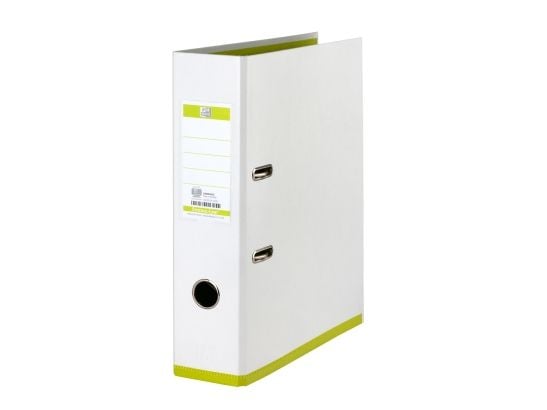 Oxford myColour Strong-Line mappe hvit plast 8,0 cm DIN A4