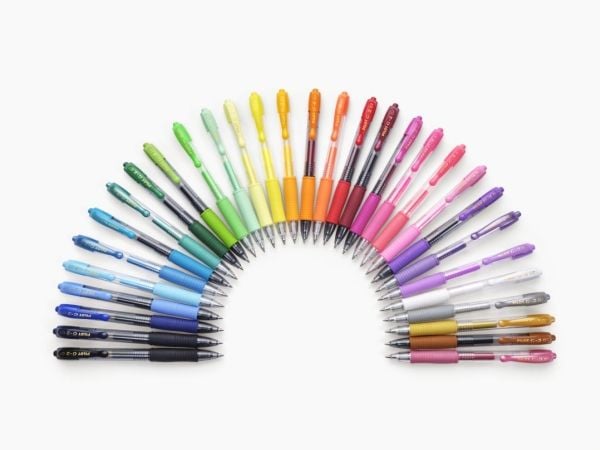 Pilot G-2 - Rulleballpenn - grønn - gelblekk - 0.7 mm - medium - retraktil