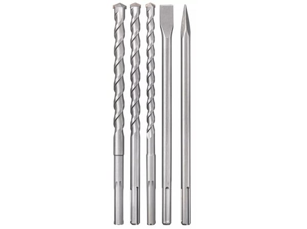 SDS Max Meisel & Drill Sett, 5 stk SDS Max Meisel & Drill Sett, 5 stk